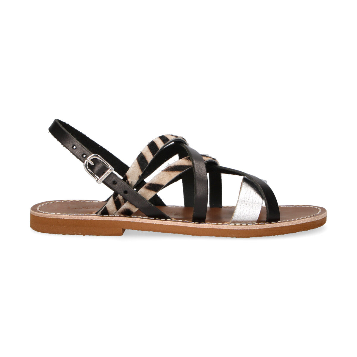 LeSalentine sandalo Desirée in pelle nera