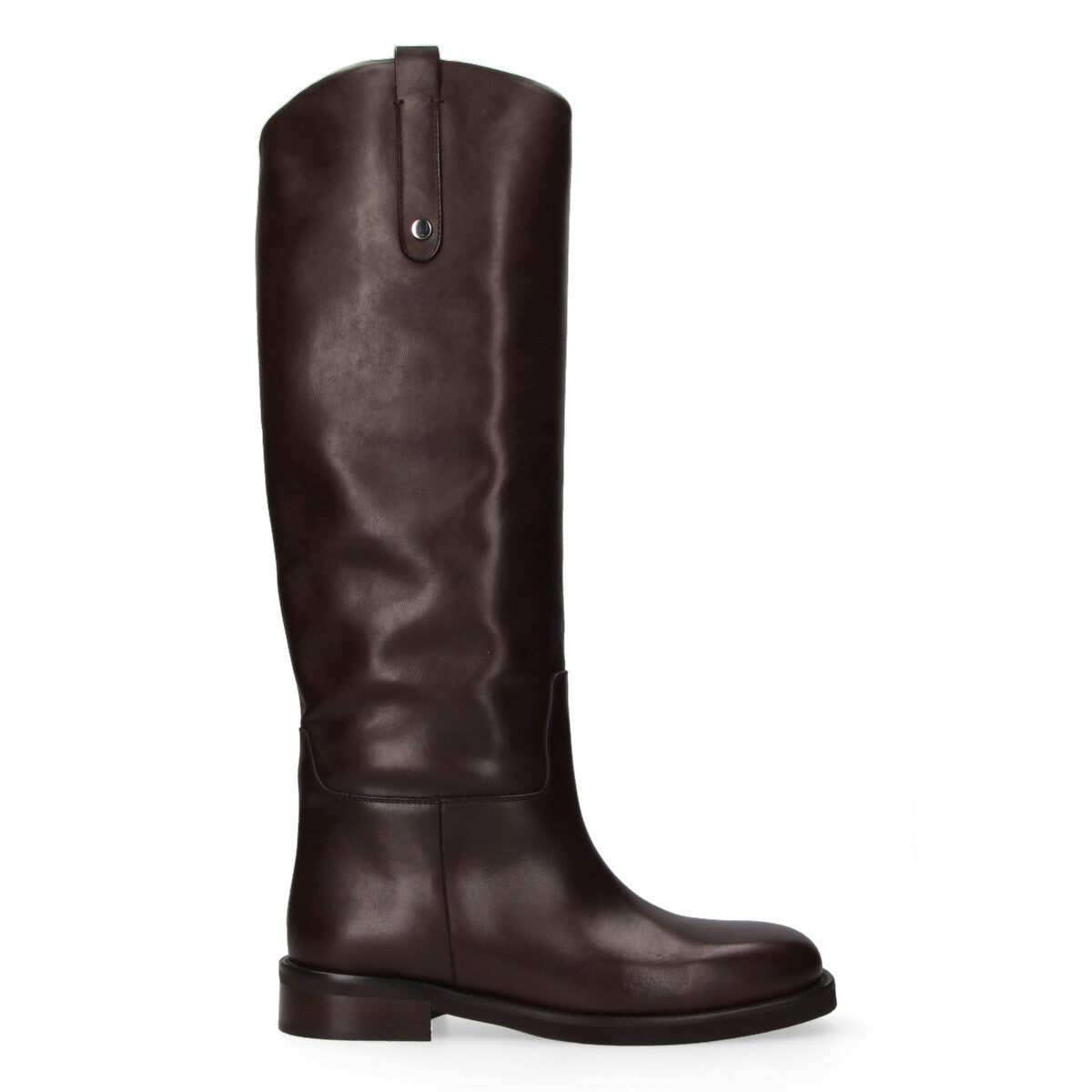 Poeve stivale Pietra in pelle marrone