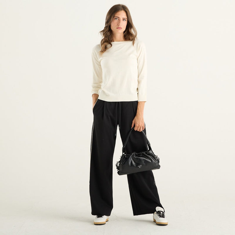 Weekend Max Mara maglia donna Stecca in viscosa avorio