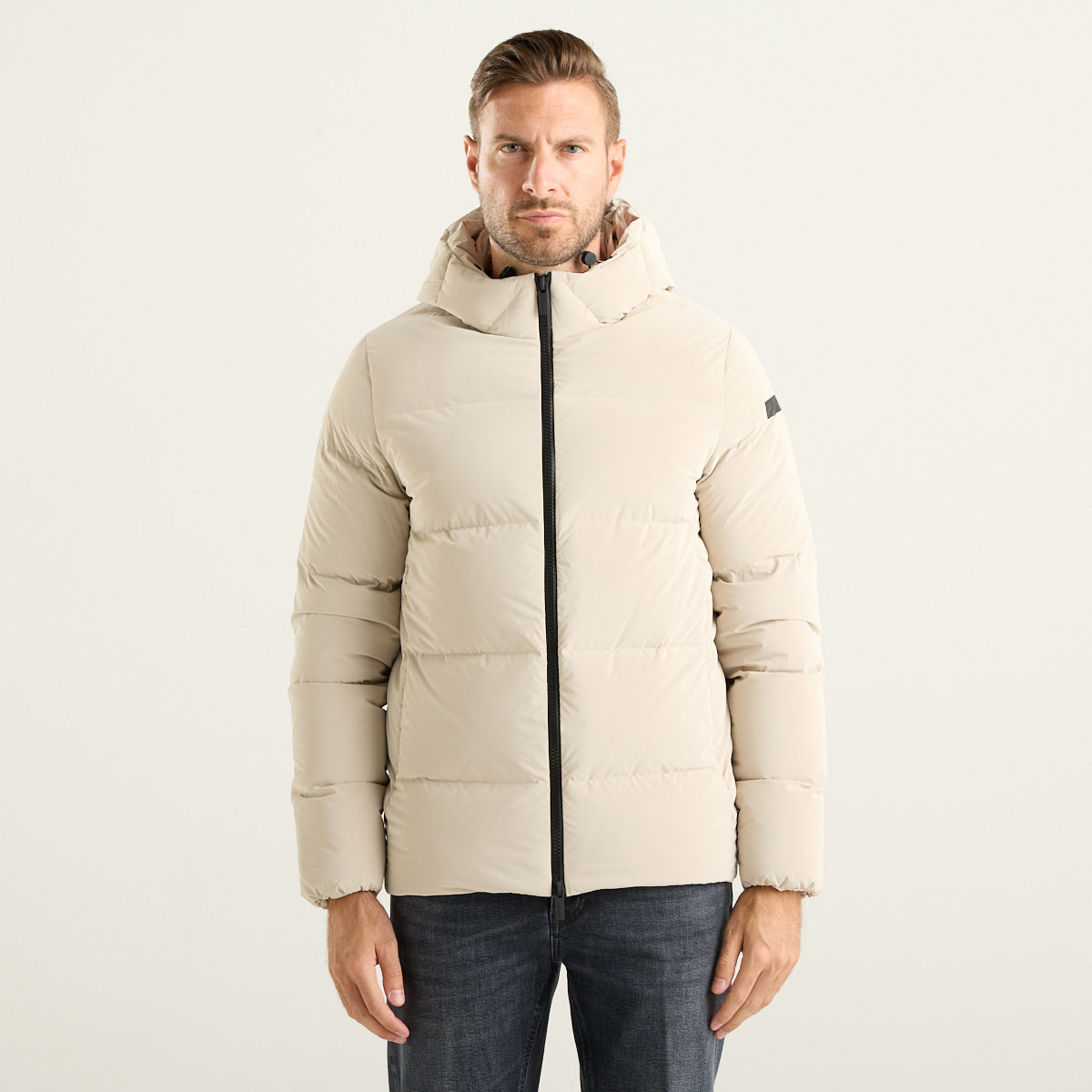 RRD Superrduck Tubic 14 Piumino Uomo Bianco Sabbia