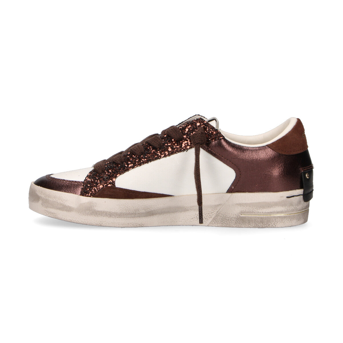 Crime london sneaker Sk8 Deluxe Cocoa Mist