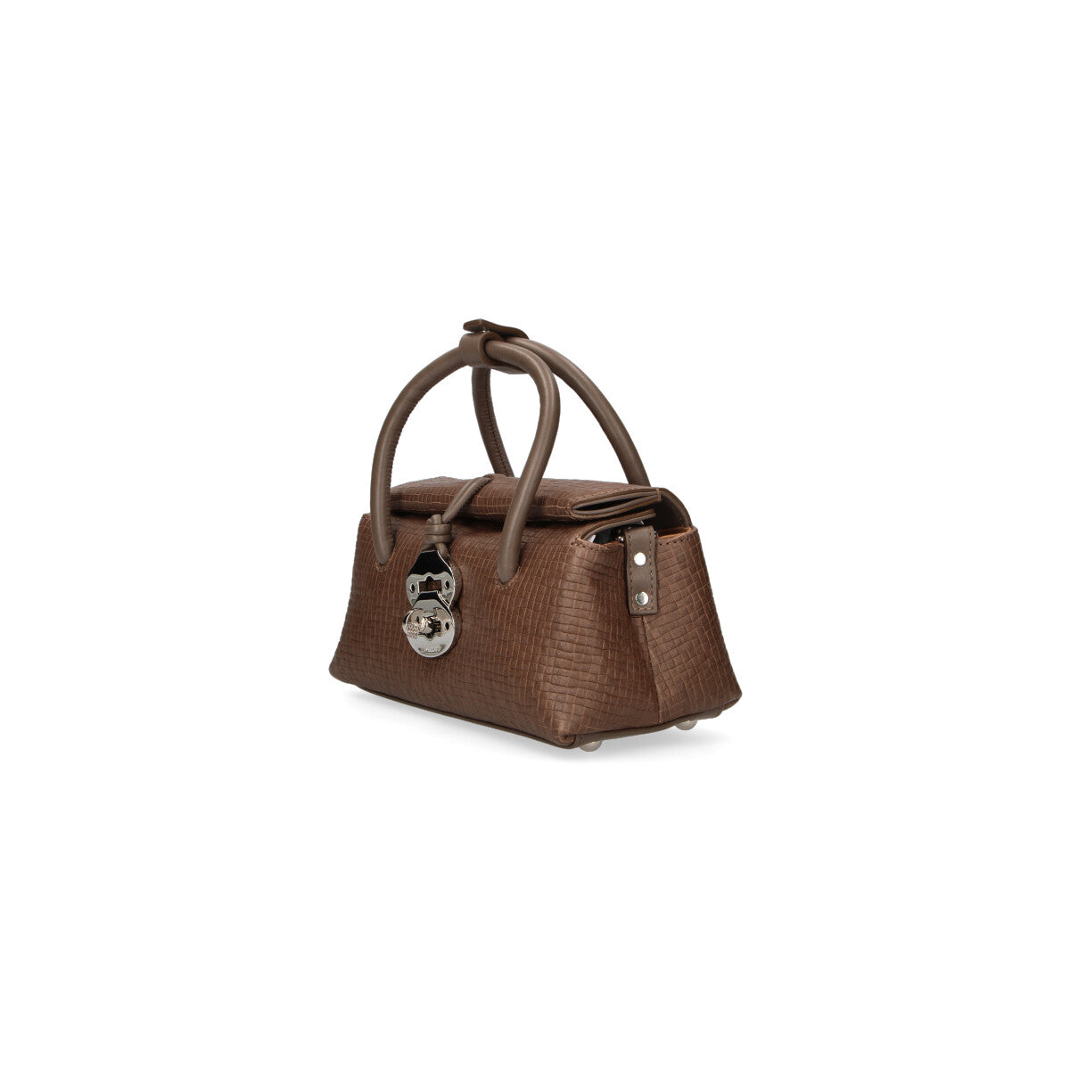 Zanellato borsa Dotta cestaia baby grey ostia antica
