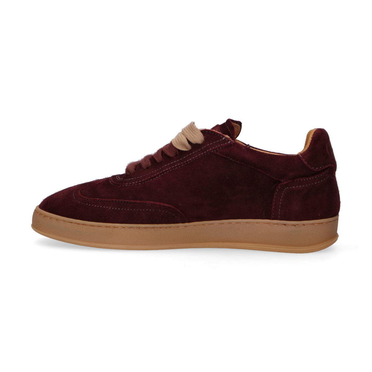 Soldini 80 sneaker Akira Amalfi in camoscio bordeaux