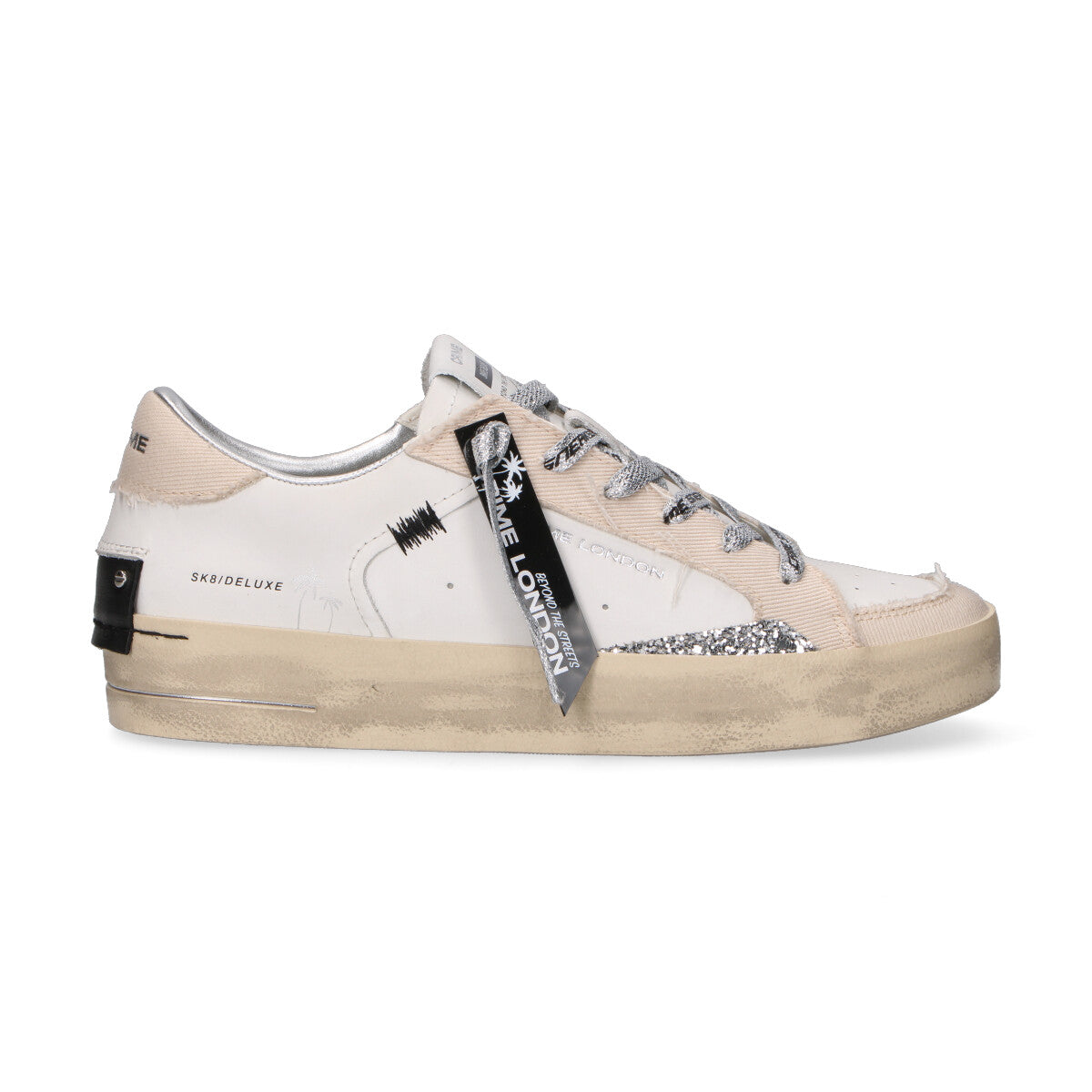 Crime London sneaker Skate desert stardust