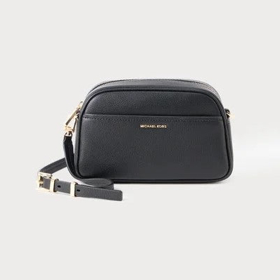 Michael Kors borsa Jet Set Sm Camera xbody in pelle nera