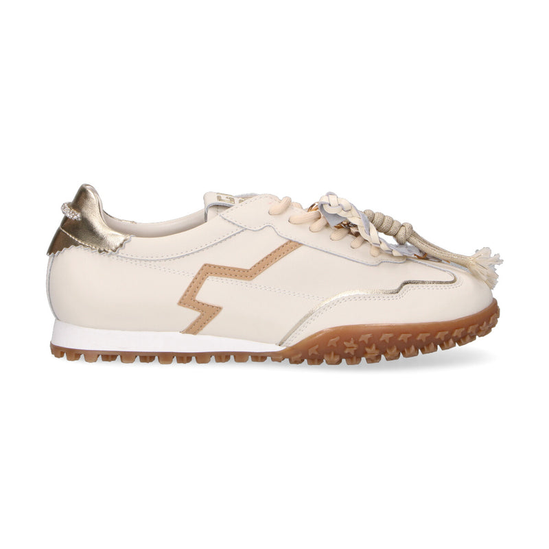Gio+ sneaker cielo in pelle bianca