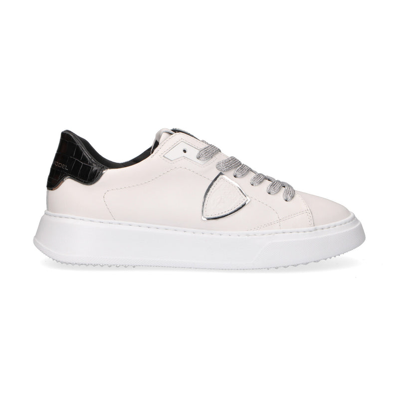 Philippe Model sneaker Temple in pelle bianca