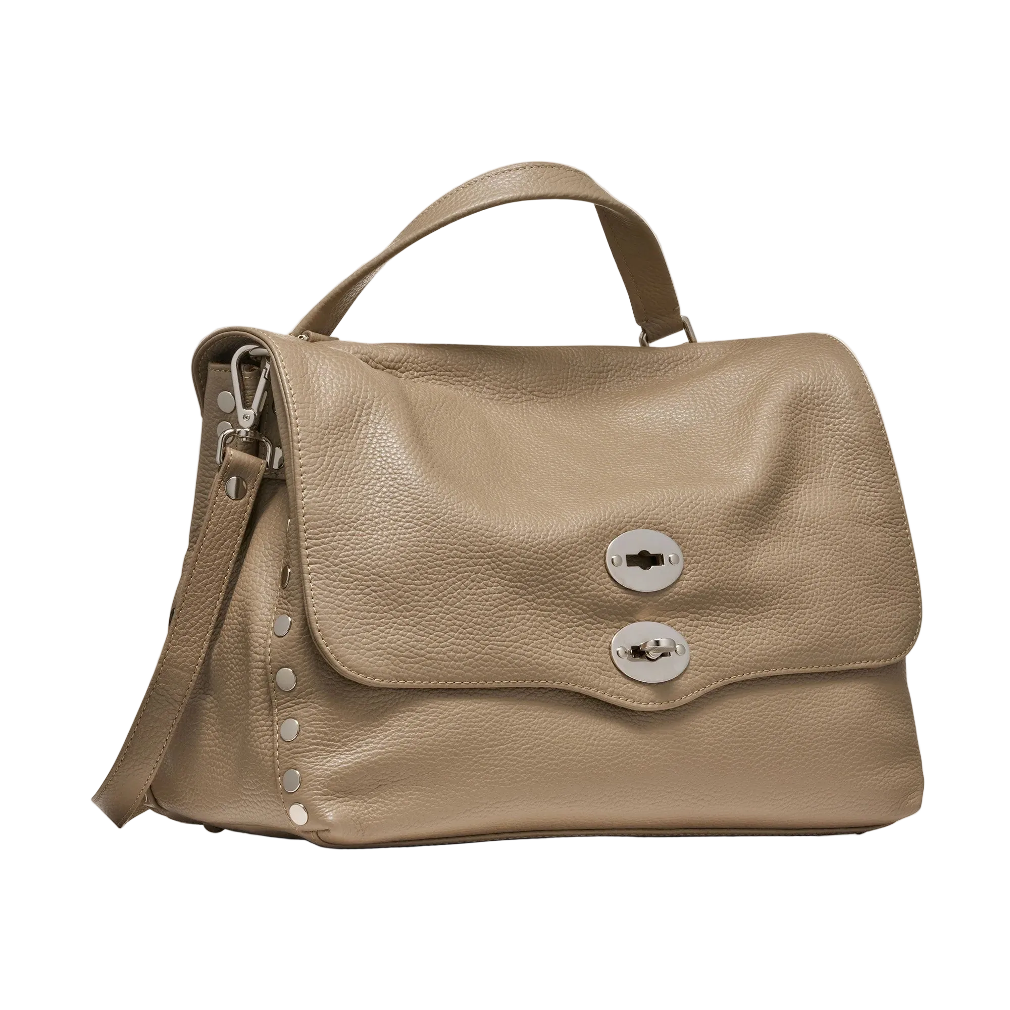 Zanellato Postina Daily Medium pelle grey creta