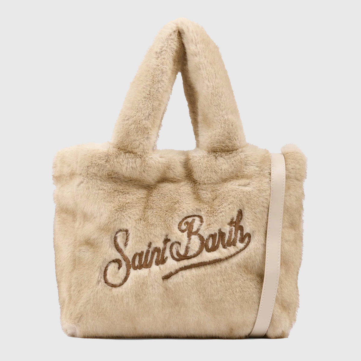 Mc2 Saint Barth borsa Colette Soft Fur beige