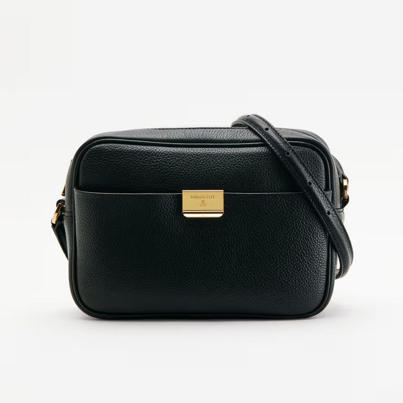Patrizia Pepe borsa a tracolla All Day in pelle nera
