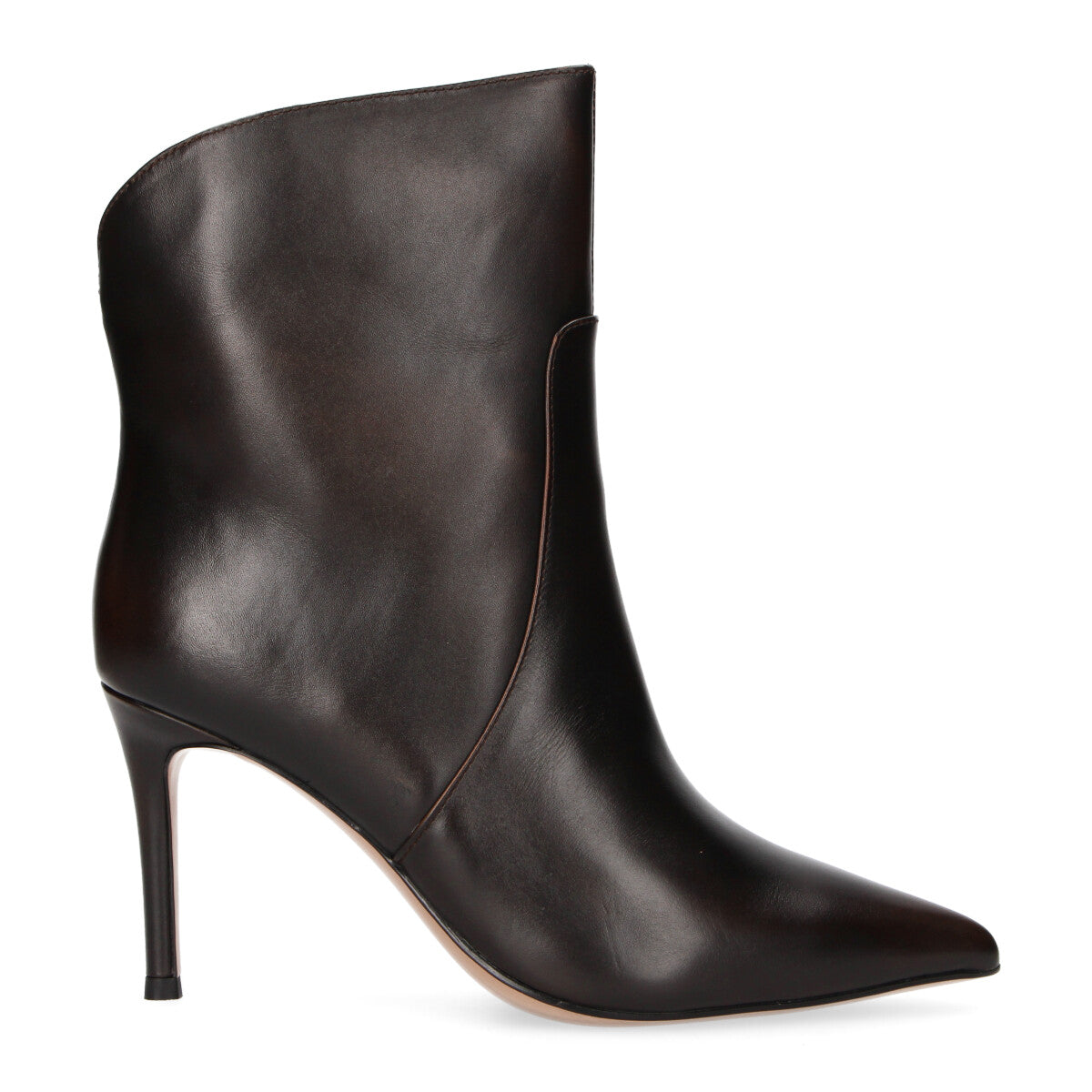 Marc Ellis tronchetto in pelle nera