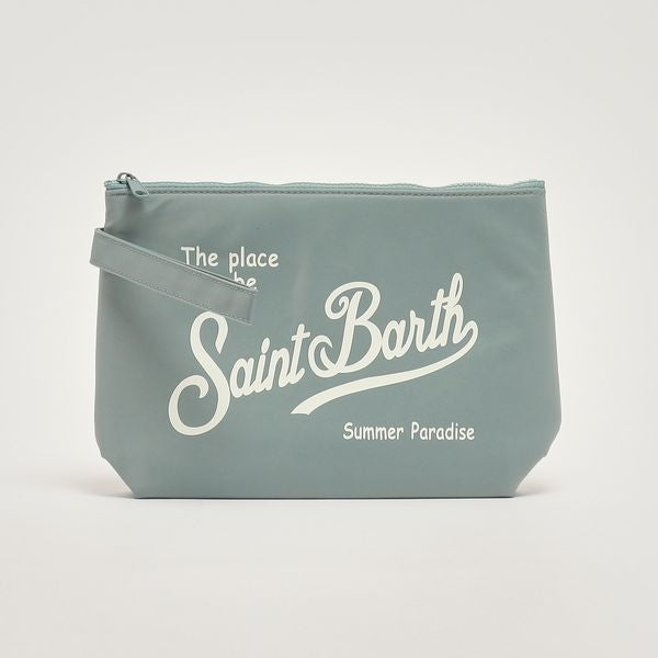 Mc2 Saint Barth pochette Aline nylon L Grigio