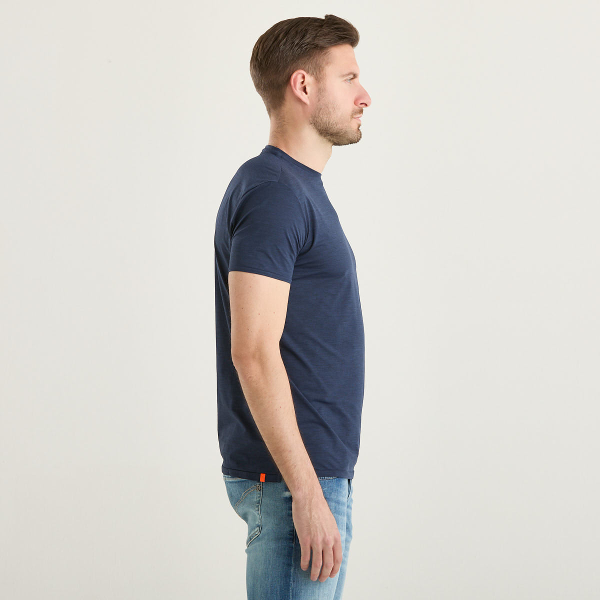 RRD t-shirt microforata in tessuto tecnico blu