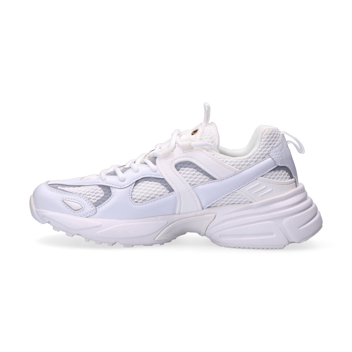 Hide&Jack sneaker in pelle,nylon e gomma bianca
