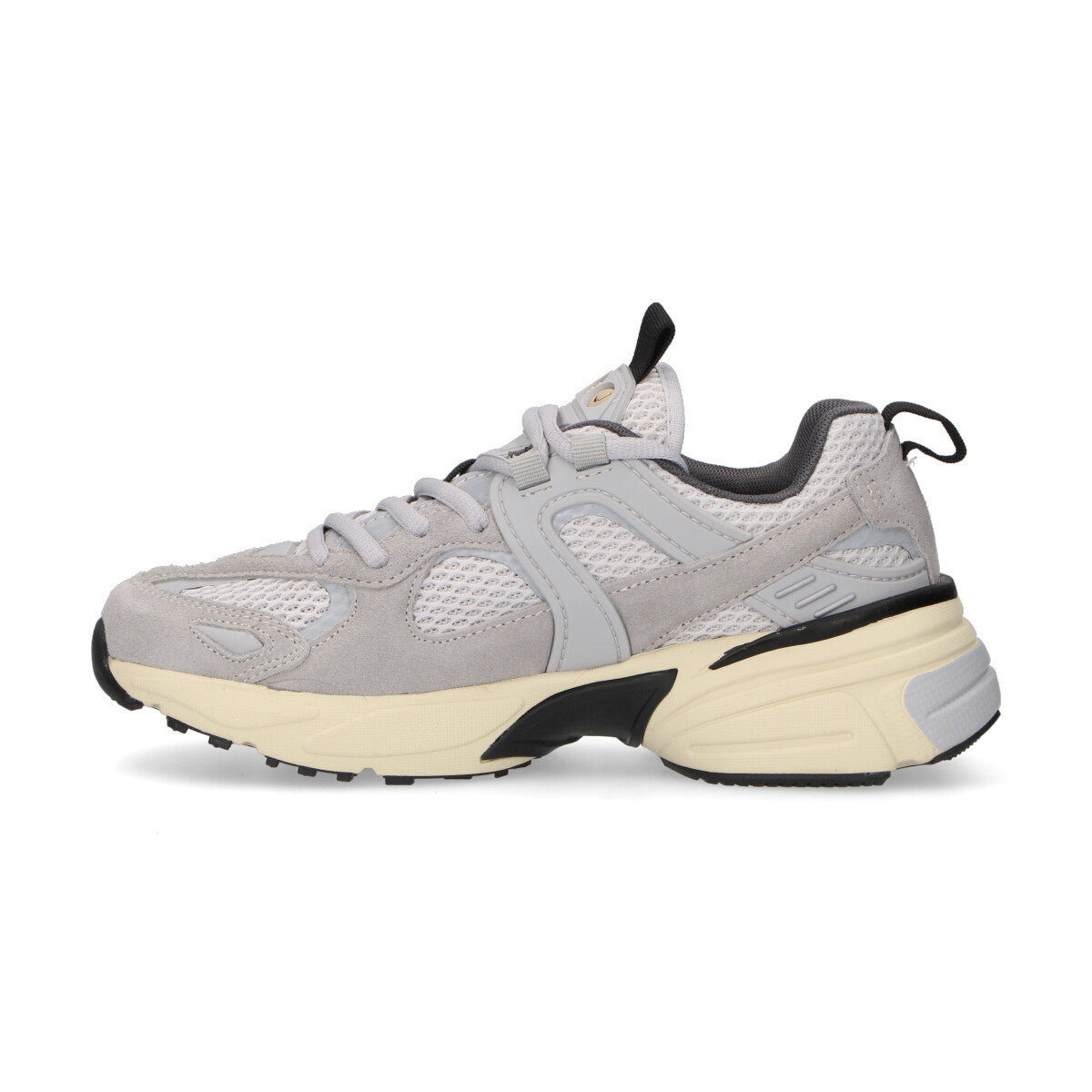 Hide&Jack sneaker Running 2000 in camoscio nylon grigia