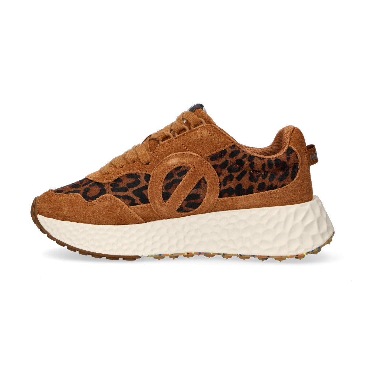 No Name sneaker Carter Jogger in cavallino maculato