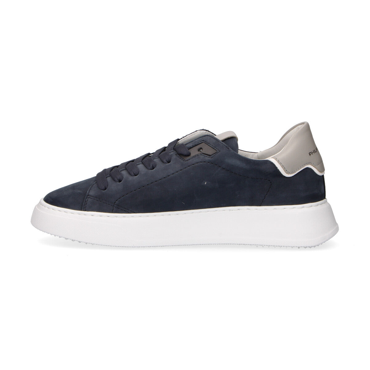 Philippe Model sneaker Temple in camoscio blu
