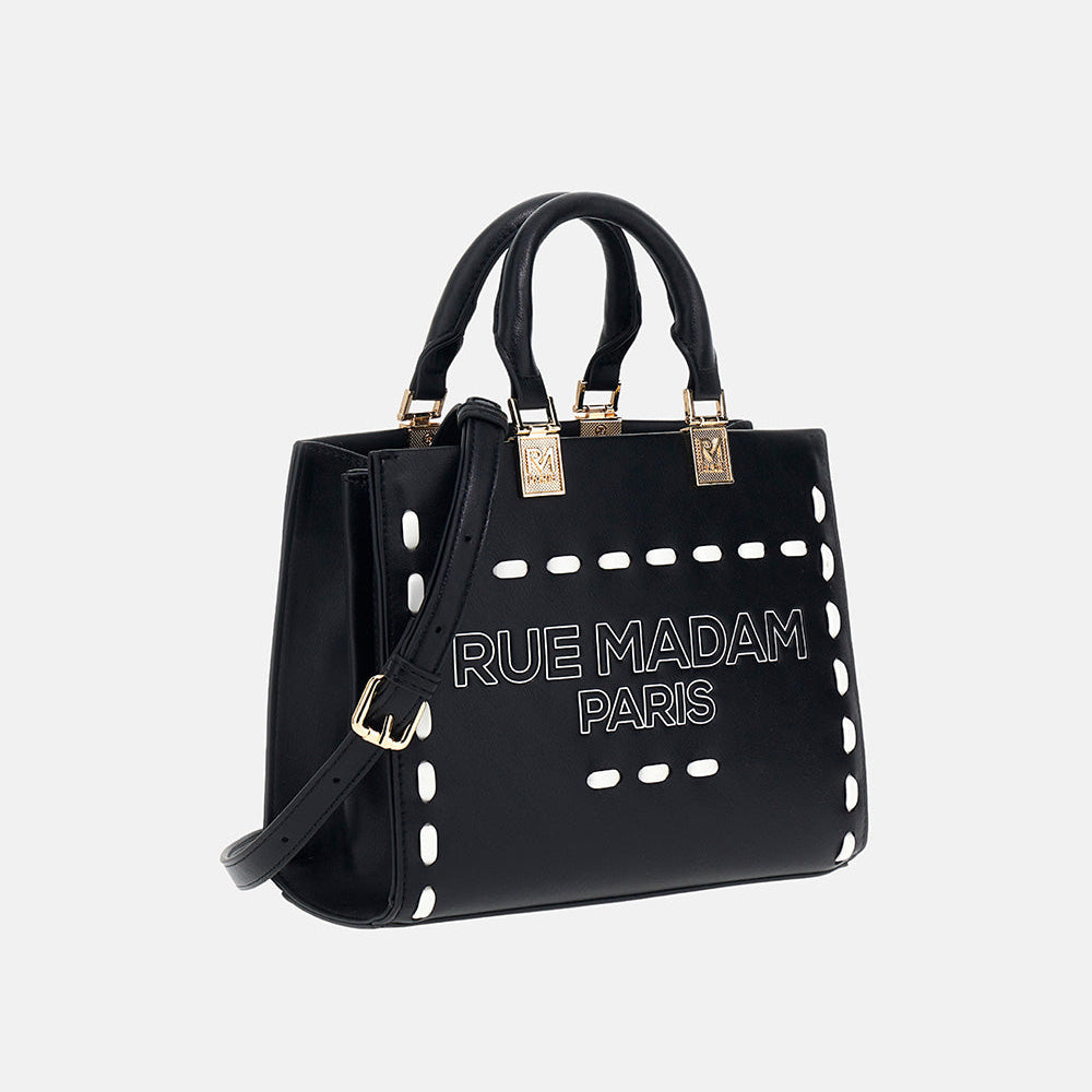 Rue Madame borsa mini tote Iconique Spring nera
