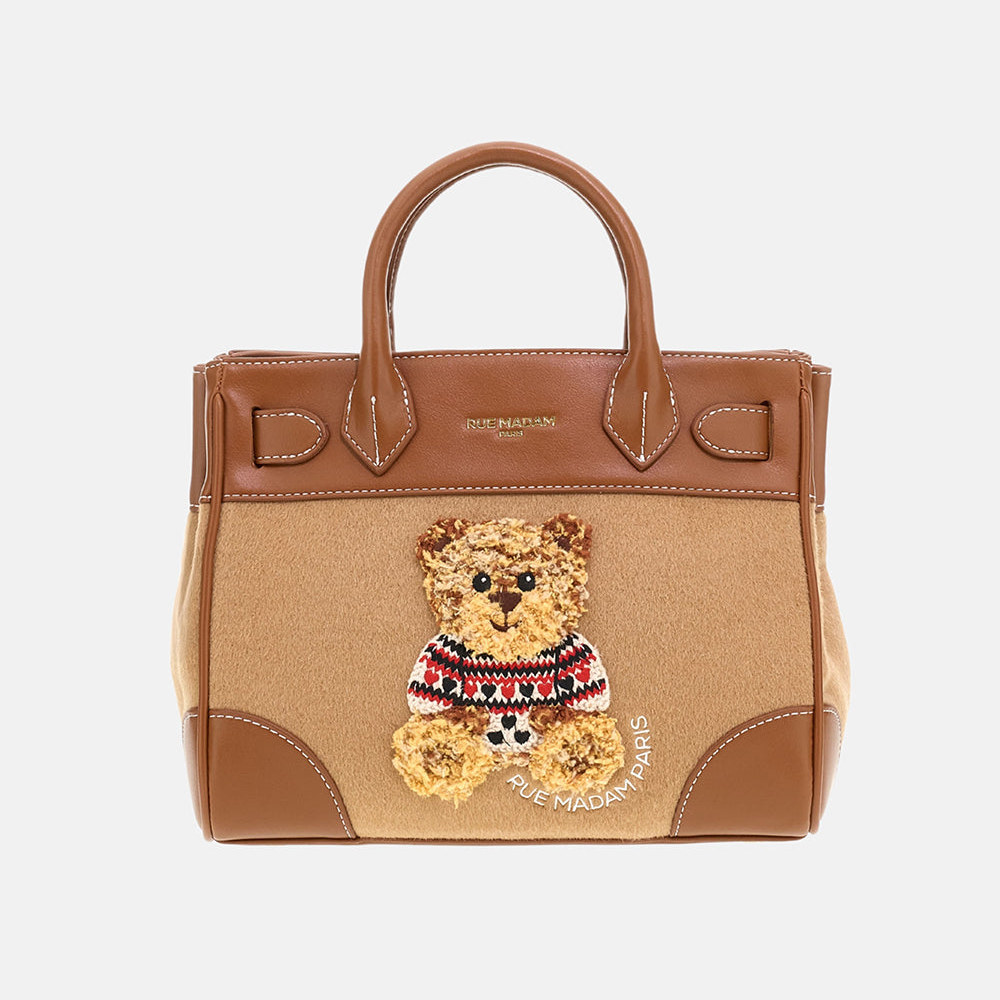 Rue Madam Paris Marvin Love Mini Tote cuoio