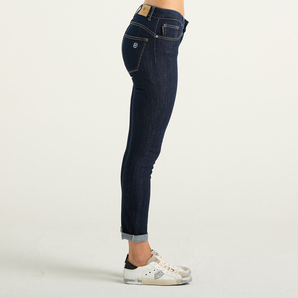Haveone Jeans Skinny Donna Blu Scuro