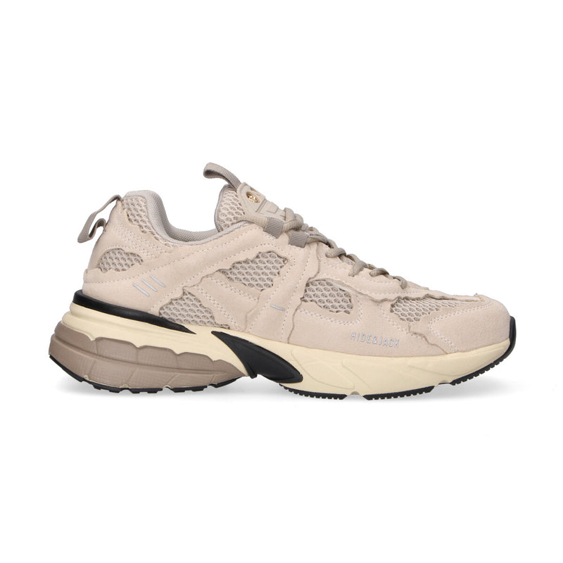 Hide & Jack sneaker Running 2000 in nylon beige