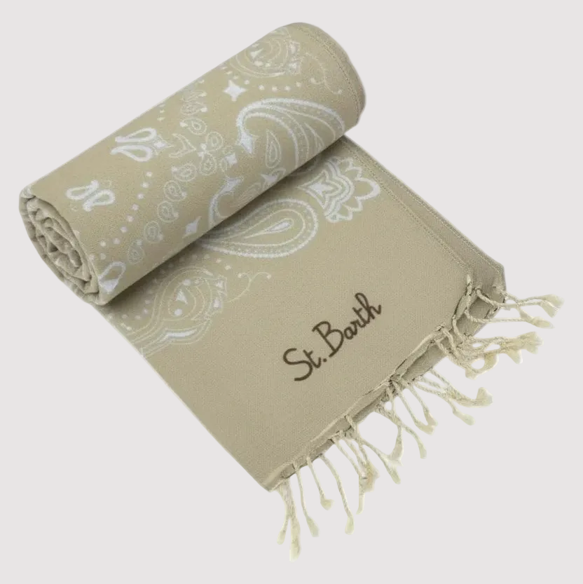 Mc2 Saint Barth telo mare bandana beige