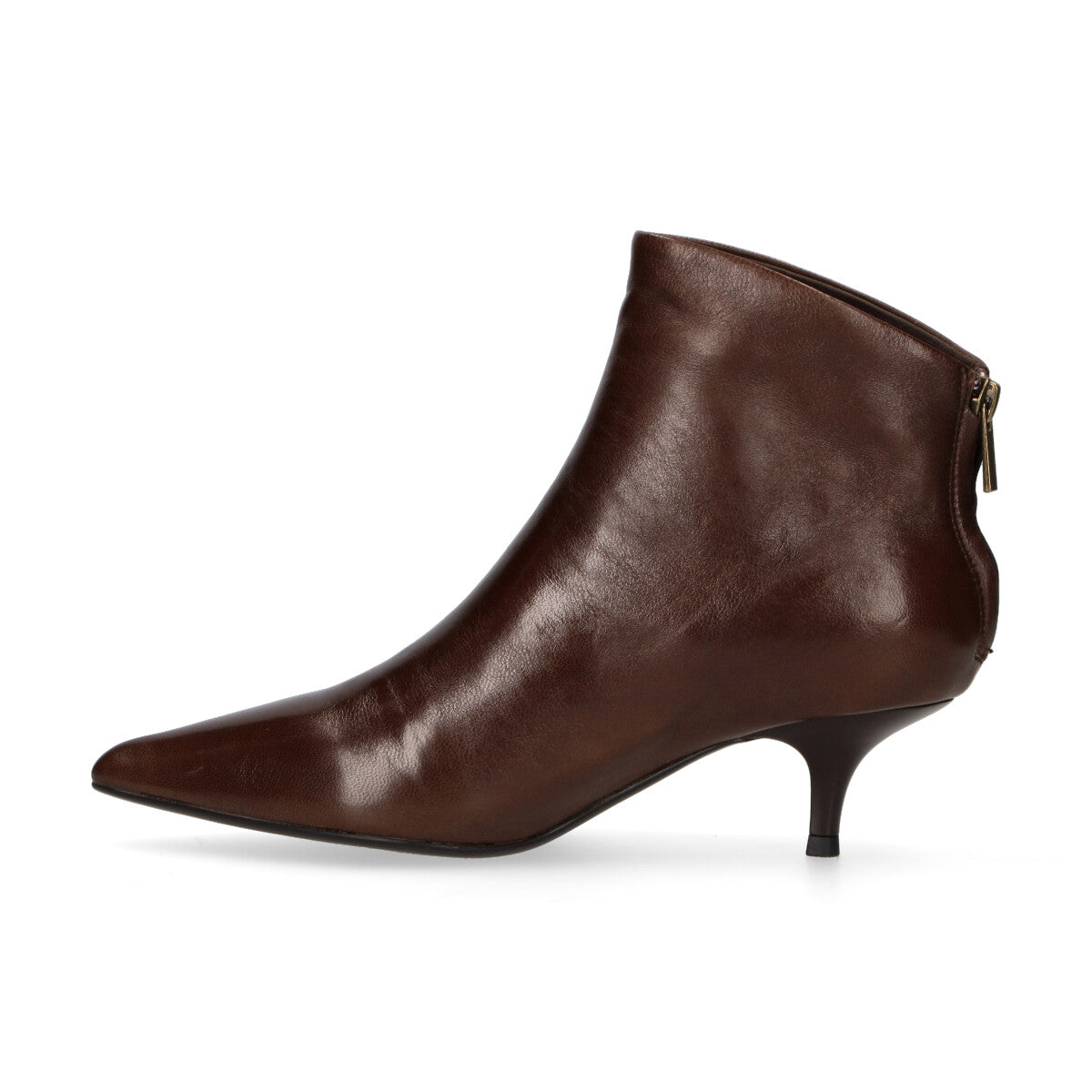 Massimo Santini tronchetto Arabella in pelle testa di moro