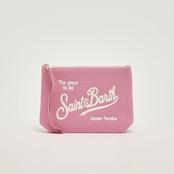 Mc2 Saint barth pochette Aline Canvas rosa