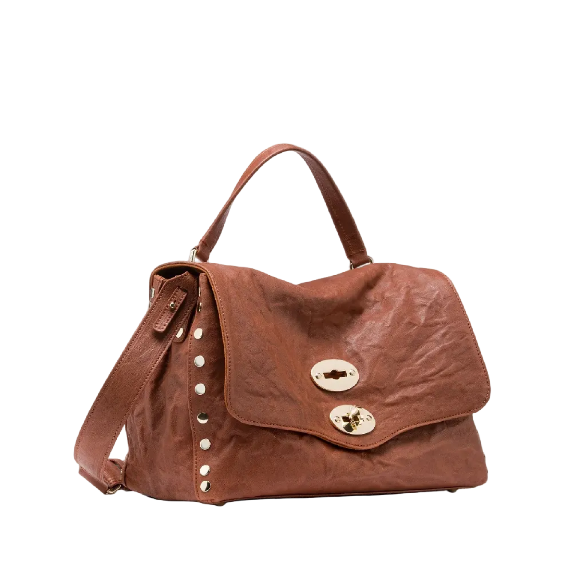 Zanellato borsa Postina Officina Small Brown Valle del Casentino