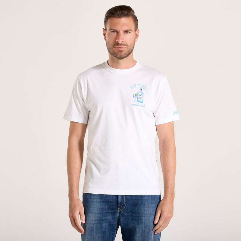 Mc2 Saint Barth t-shirt portofino social gin bianca