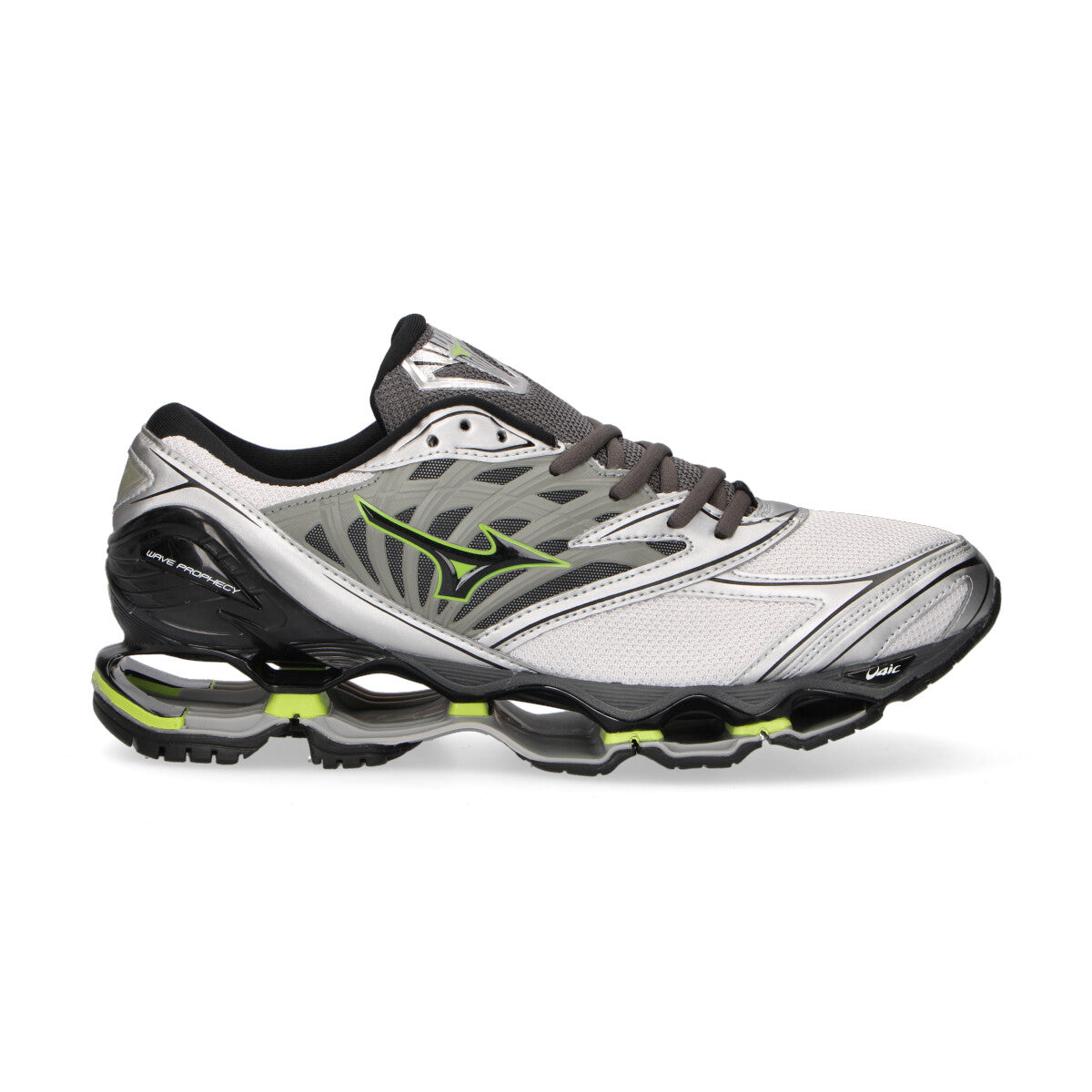 Mizuno sneaker Wave Prophecy in nylon argento