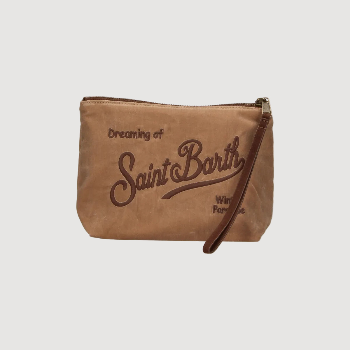 Mc2 Saint Barth pochette Aline Wax beige