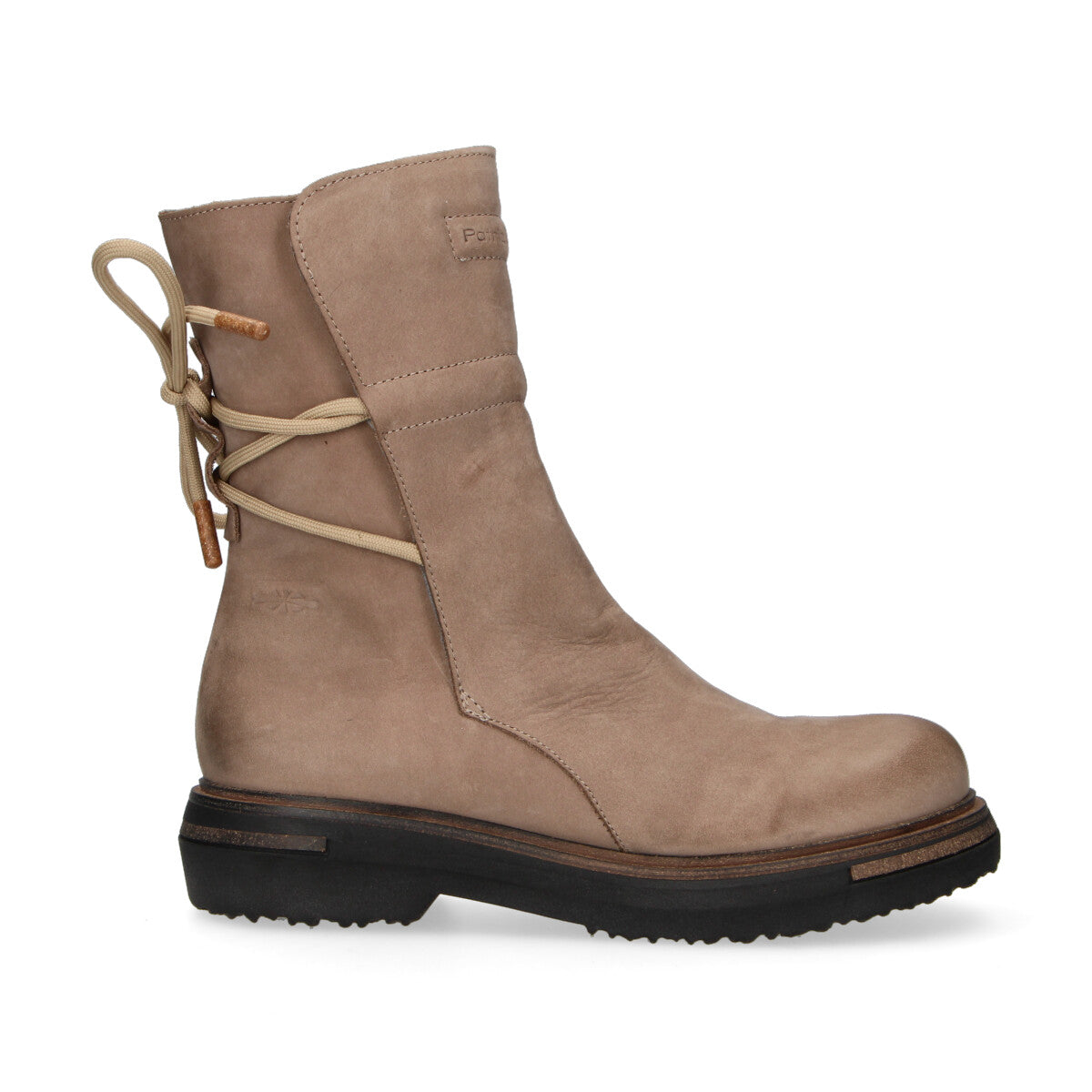 Patrizia Bonfanti boots Open in nabuk beige