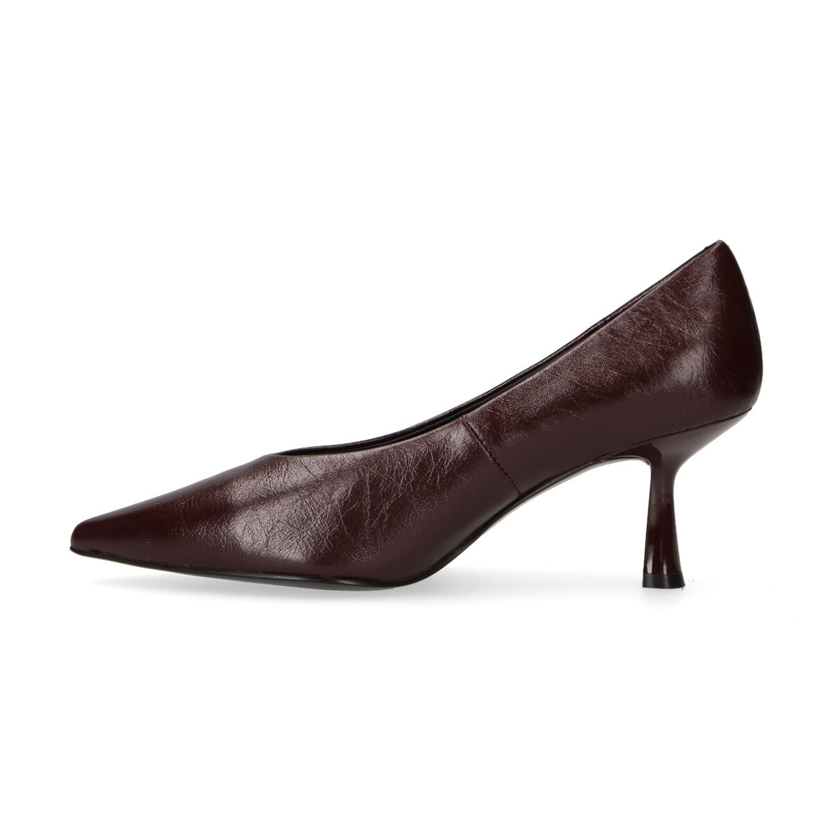 Bibi Lou decolltè in pelle bordeaux