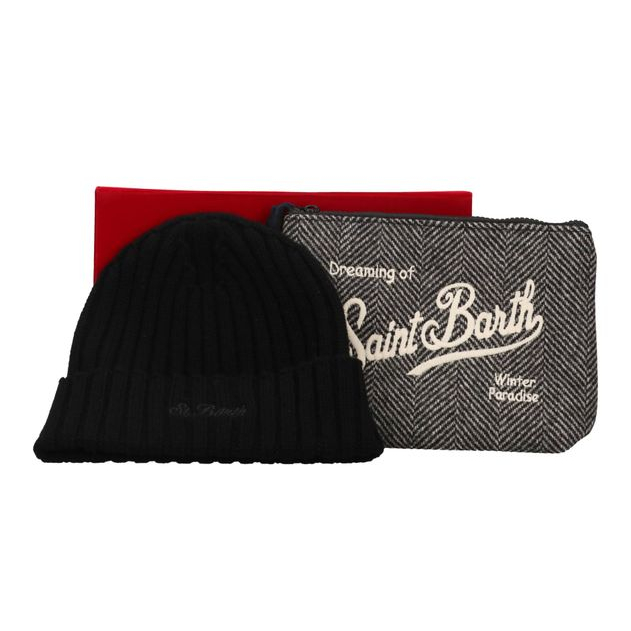 Mc2 Saint Barth Christmas box berretto pochette
