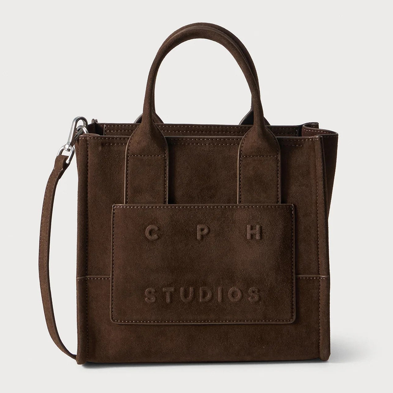 Copenhagen Studios borsa a mano dark chocolate