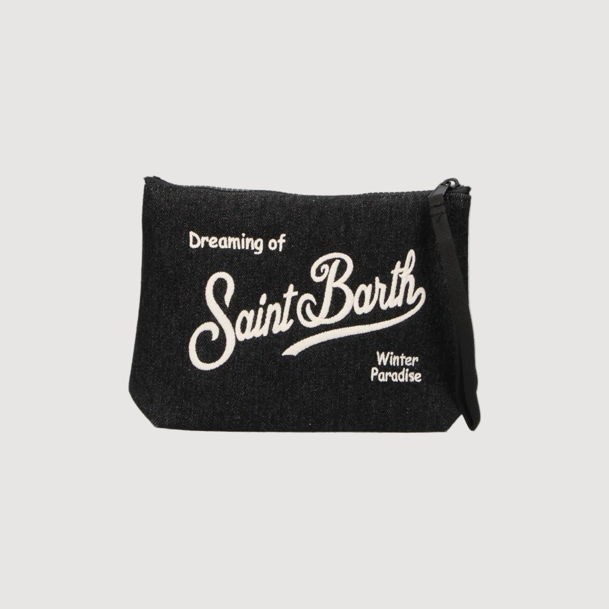 Mc2 Saint Barth pochette Aline denim nera