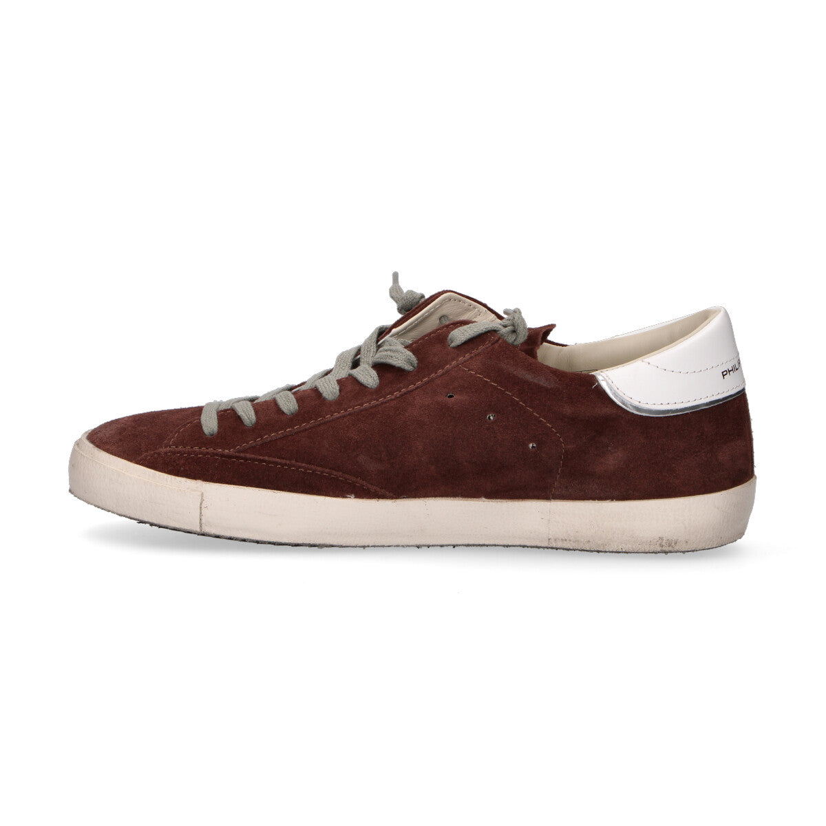 Philippe Model sneaker Paris in camoscio marrone