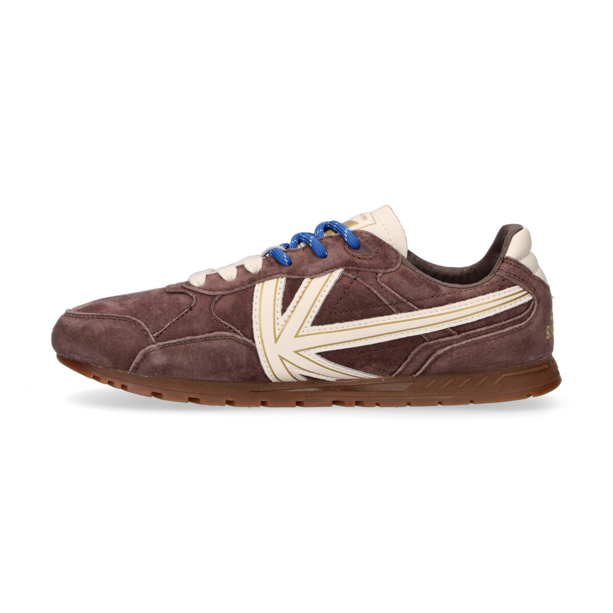 Kaotiko sneaker Seattle in camoscio testa di moro