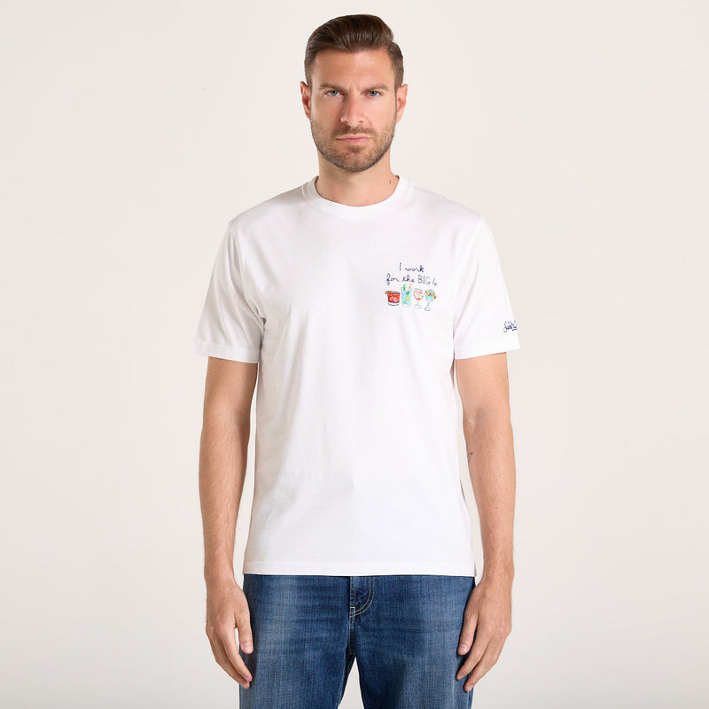 Mc2 Saint Barth t-shirt portofino big four bianca