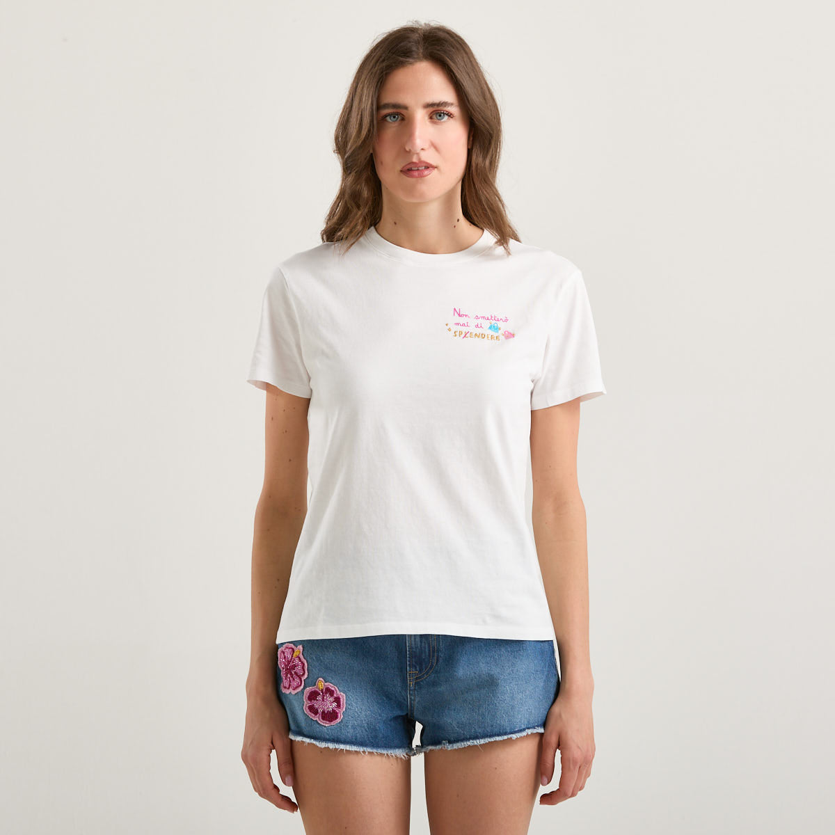 Mc2 Saint Barth t-shirt non spendere bianca