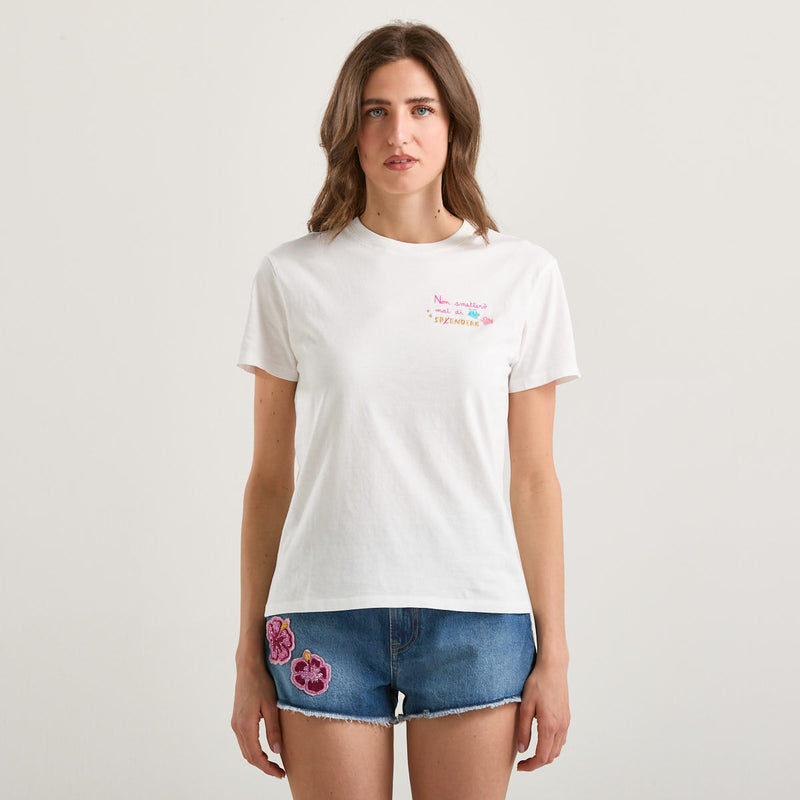 Mc2 Saint Barth t-shirt non spendere bianca