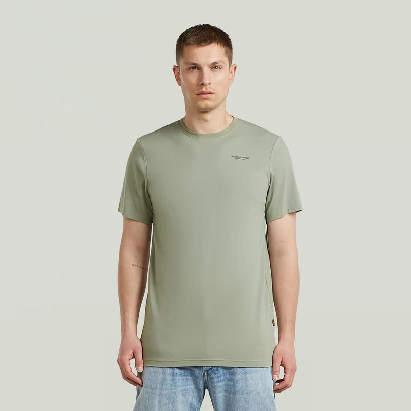 G-Star T-shirt Slim Base verde