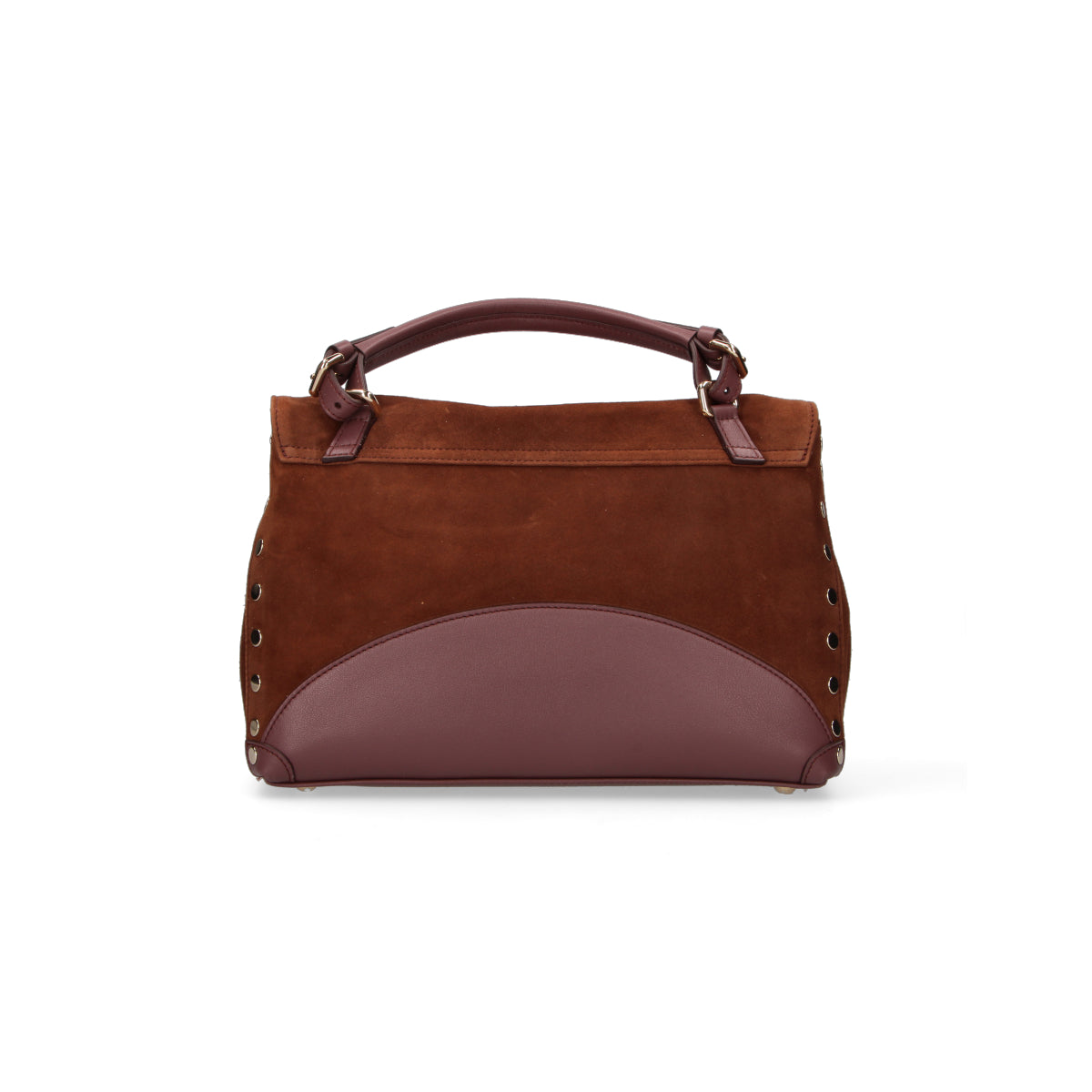 Zanellato borsa Postina Small Zashmere brown legno di noce