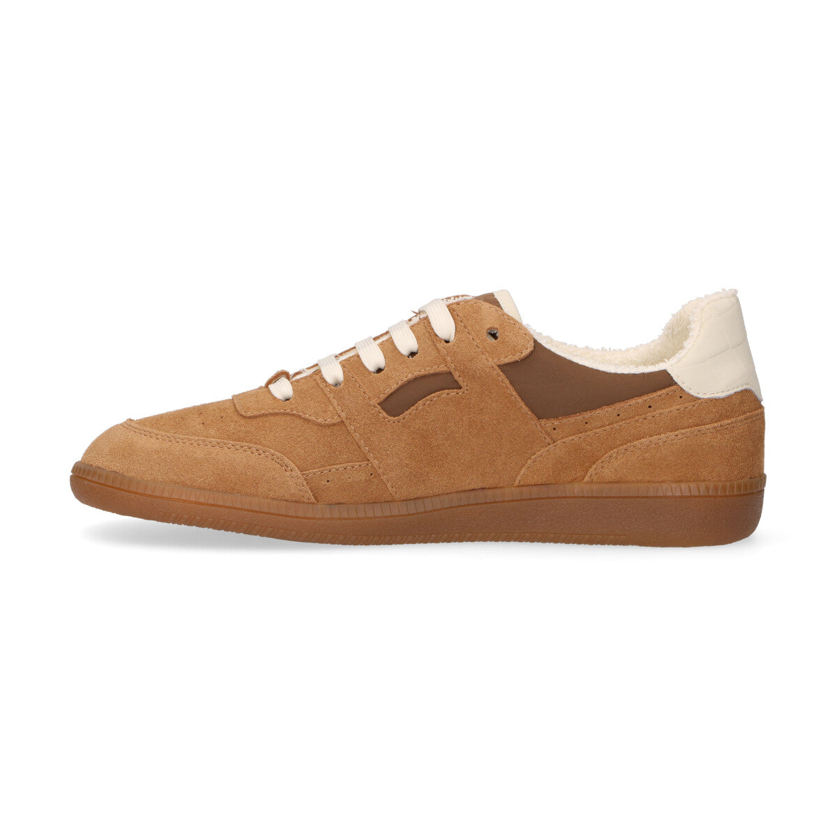 Hide&Jack sneaker in pelle,camoscio e nylon marrone