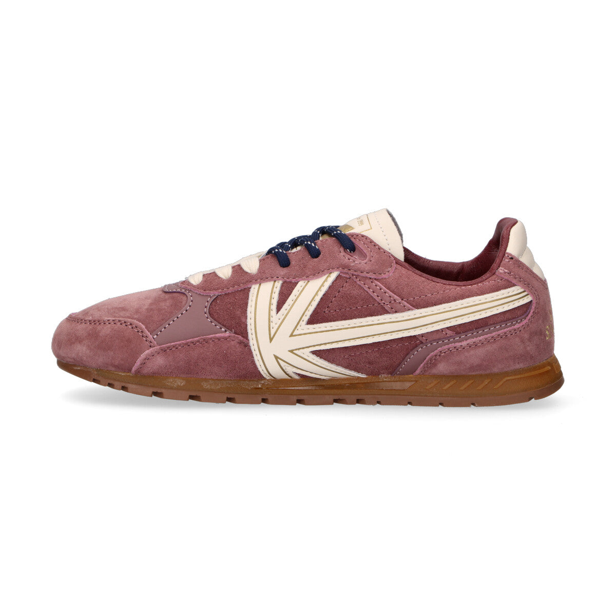 Kaotiko sneaker Seattle in camoscio rosa