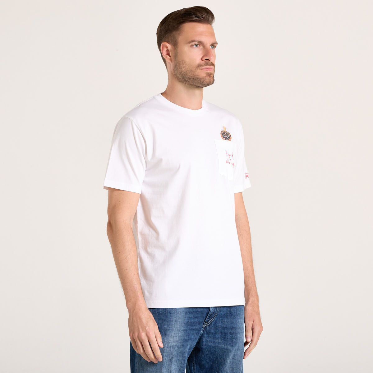 Mc2 Saint Barth t-shirt austin eye tiger bianca