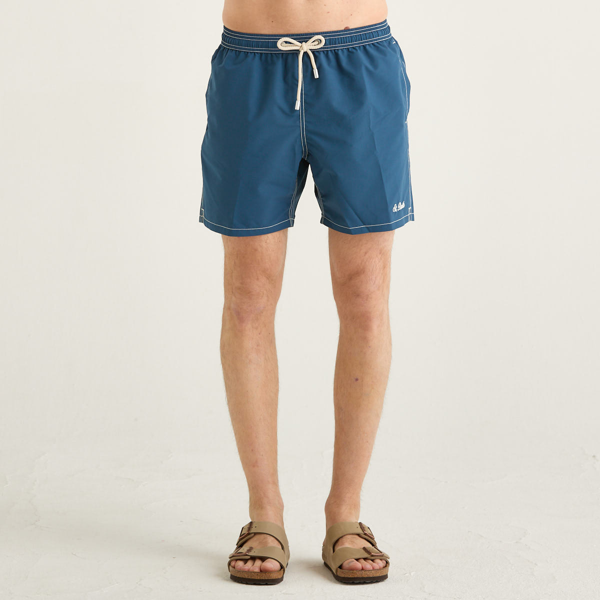 Mc2 Saint Barth costume patmos toile marine blue