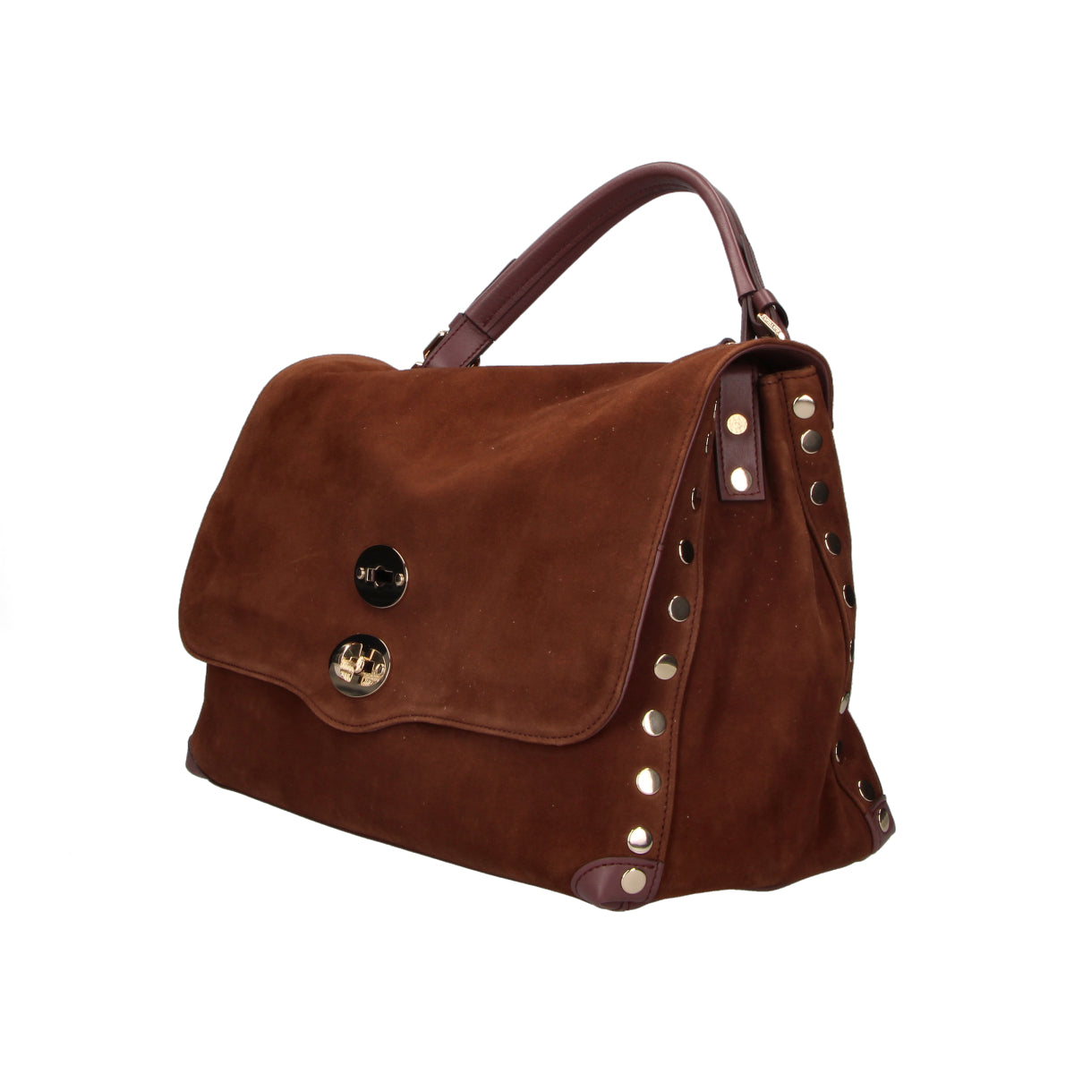 Zanellato borsa Postina Medium Zashmere brown legno di noce