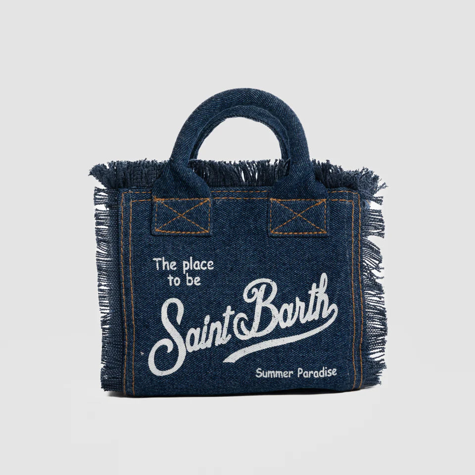 Mc2 Saint Barth borsa vanity mini denim dark